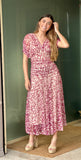 Vestido Tul Wine