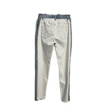 Jeans bicolor blancos 18