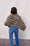 Poncho pelo natural