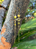 Pendientes estrellas mixtas