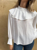 Blusa volante escote