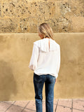 Blusa volante escote