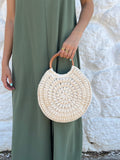 Bolso crochet asa rígida