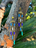 Pendientes estrella bolas colores